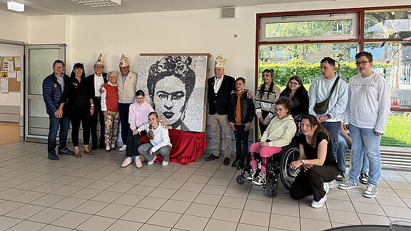 Kunstprojekt an der Frida-Kahlo-Schule Bonn