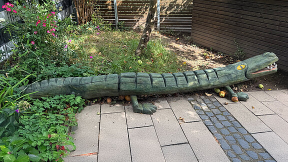 Kroko in der Kita Schatzinsel